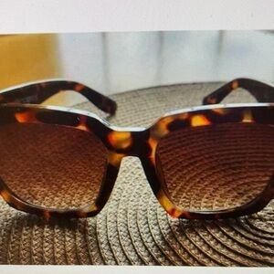 JuicyOrange Tortoise Brown Gradient Oversized Sunglasses - SPS7151 55-21-150